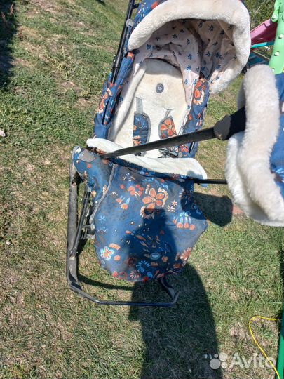 Коляска санки