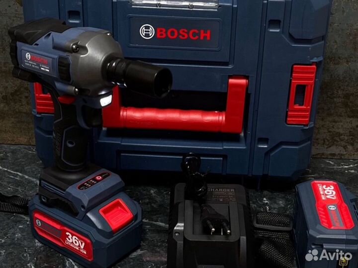 Аккумуляторный гайковерт Bosch 36V/550Hm