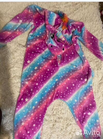 Пижама кигуруми единорог