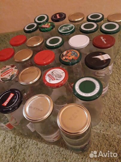 Банки стеклянные с крышками для консервирования 30