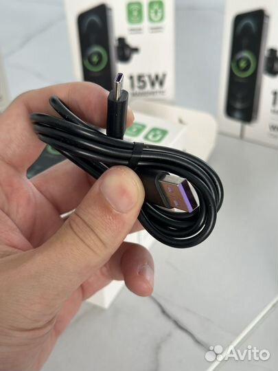 Беспроводная зарядка в автомобиль magsafe