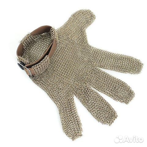 Кольчужные перчатки 5-палые №5