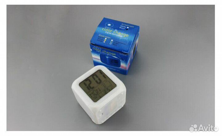 Часы будильник LED