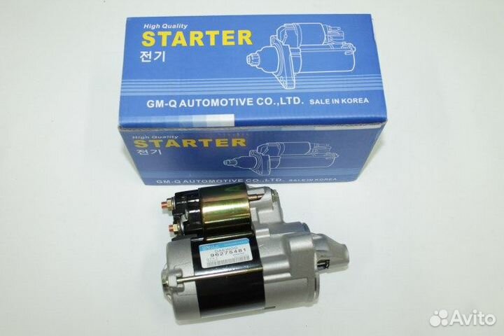 Стартер Daewoo Matiz Chevrolet Aveo 1.2