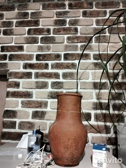 Глиняная крынка