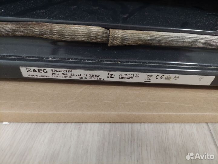 Духовой шкаф AEG полностью рабочий