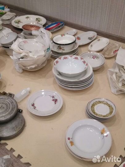 Сервиз,хрусталь