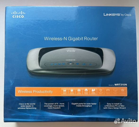 Роутер/маршрутизатор Сisco-Linksys WRT-310N V2