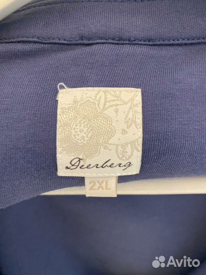 Пиджак Deerberg новый хлопок трикотаж Германия XXL