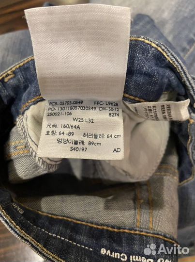 Джинсы levis. Скинни