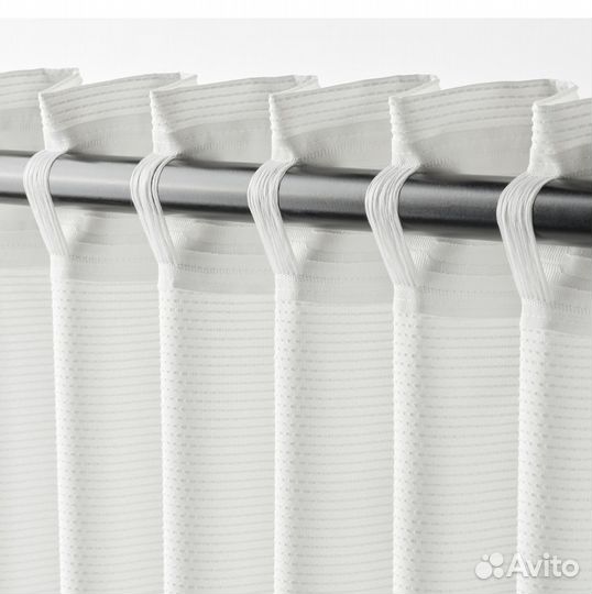 Шторы гардины белые IKEA
