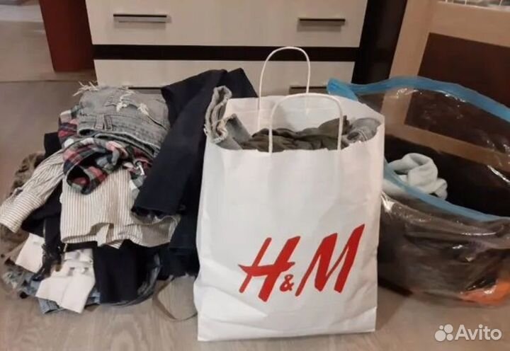 Пакет вещей, вещи пакетом XS, вещи пакетом S