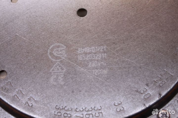 Конфорка eika 1200W 1652032911 230V