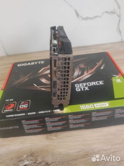 Видеокарта gtx 1660 super gigabyte