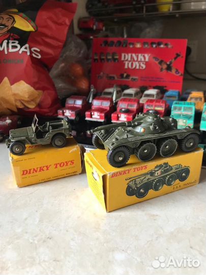 Dinky toys военные