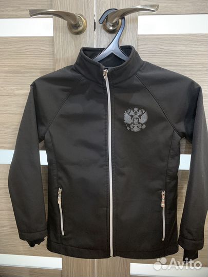 Лыжная разминочная куртка детская