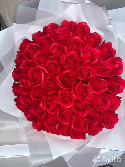 Мыльные розы 51шт