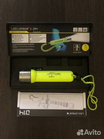 Фонарь Led lenser D14 подводный