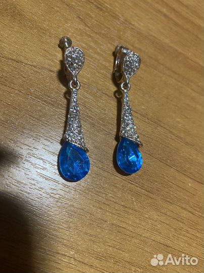 Серьги клипсы