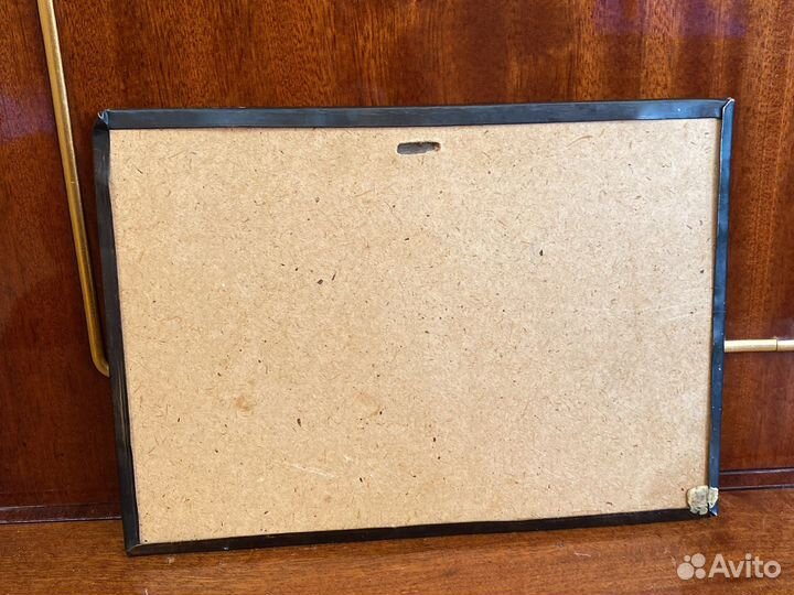 Чеканка медная СССР Золотая рыбка