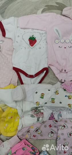 Детские вещи для девочки пакетом