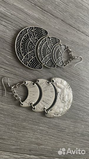 Этно серьги