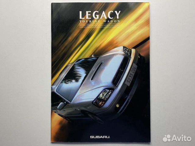 Дилерский каталог Subaru Legacy Wagon 1999 Япония