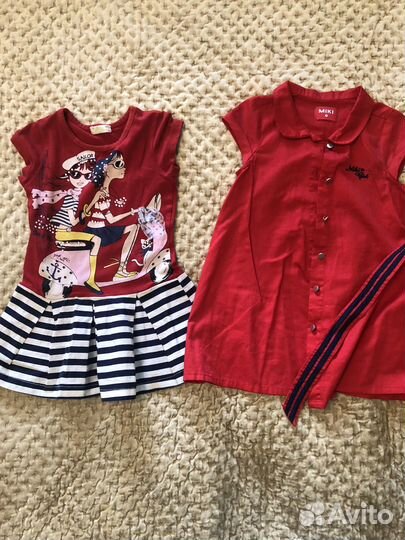 Одежда для девочки на 3-4 года пакетом