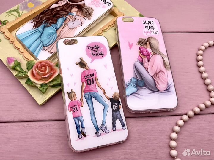 Чехол на iPhone 5, 6, 7, 8 с принтом