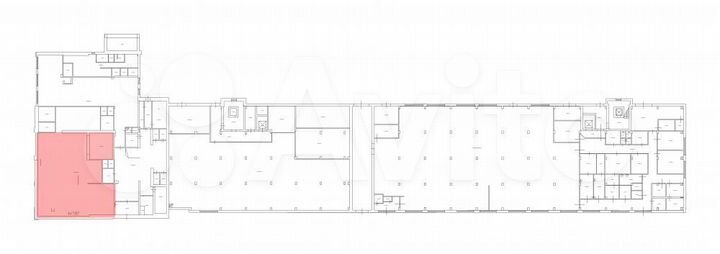 Собственник, торговое 344 м² на 1 этаже