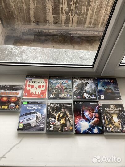 Sony PS3 slim прошитая с играми цену предлагайте