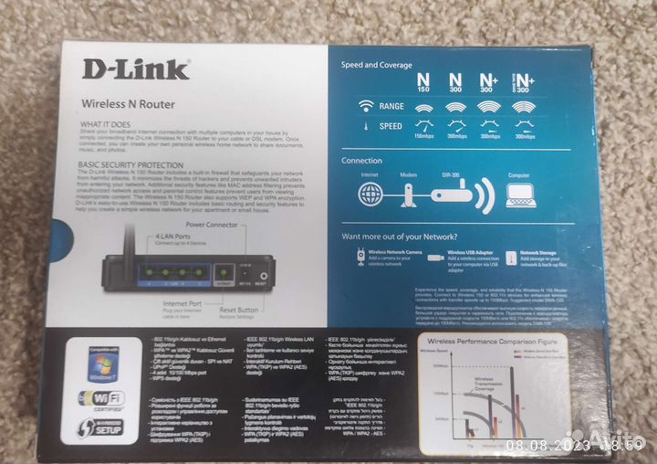Wifi роутер D link dir-300