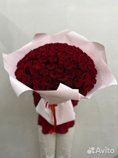 Доставка цветов 35 51 101 роза, букеты