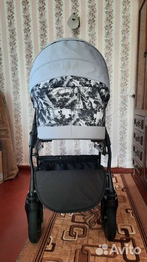 Коляска 2 в 1 индиго