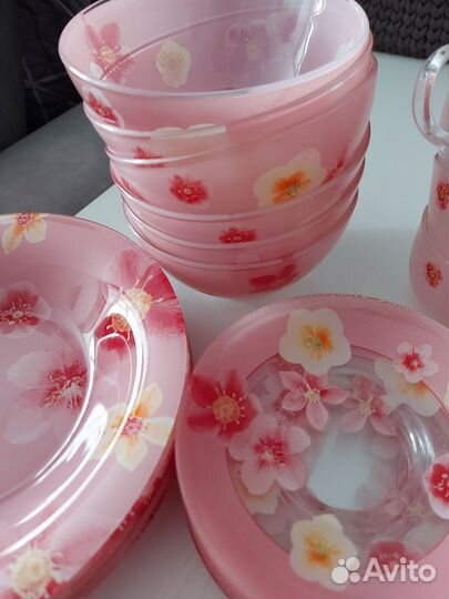 Набор столовой посуды luminarc новый