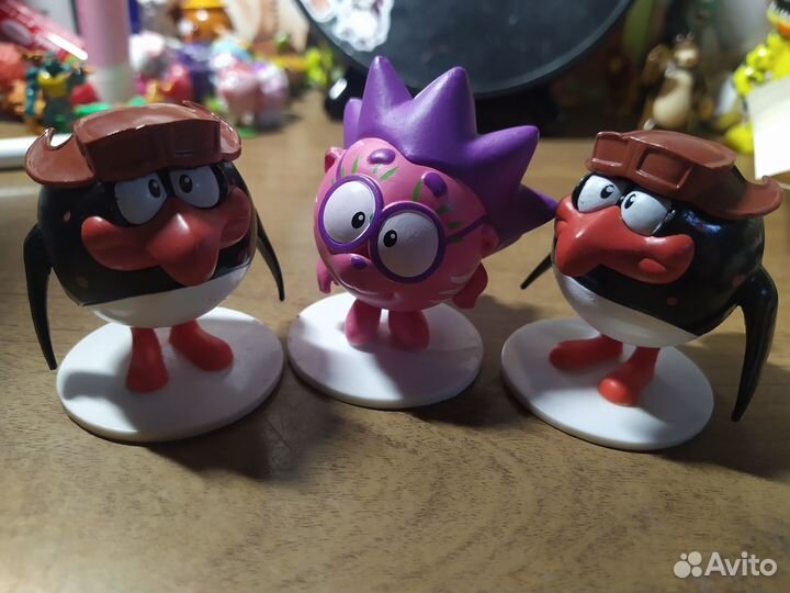 Коллекционные фигурки Смешарики. 2012г