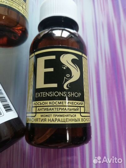 Жидкость для снятия нарощенных волос