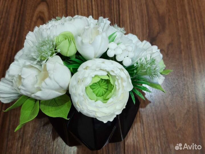 Композиция из полимерной глины/Цветы