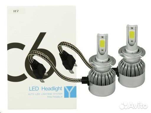 Лампа H7 LED С6