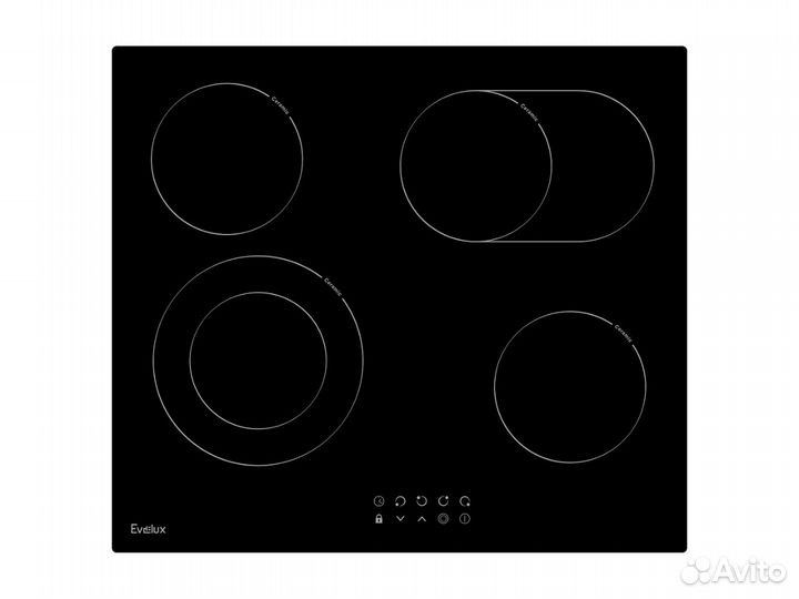 Электрическая варочная панель Evelux HEV 642 B