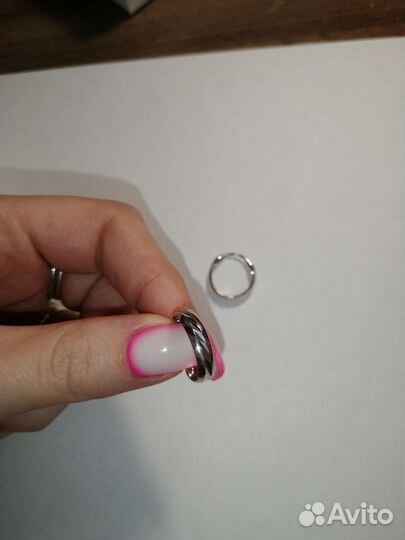 Серебряные серьги