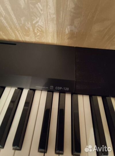 Цифровое пианино casio cdp 120 88 клавиш