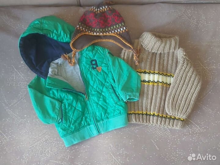 Вещи для мальчика 1-1,5 г пакетом