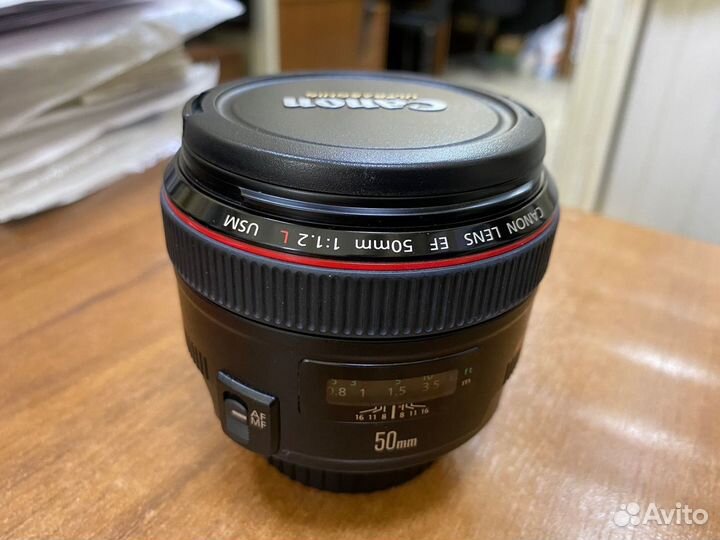 Объектив Сanon EF 50mm f/1.2L USM