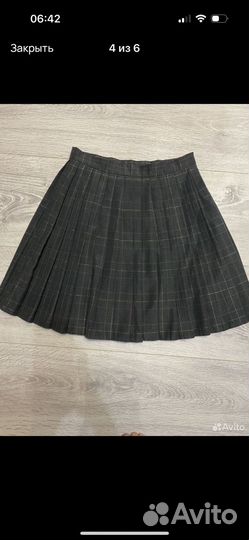 Юбка в клетку toptop