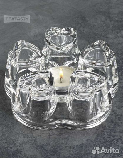 Заварочный чайник с подставкой для подогрева