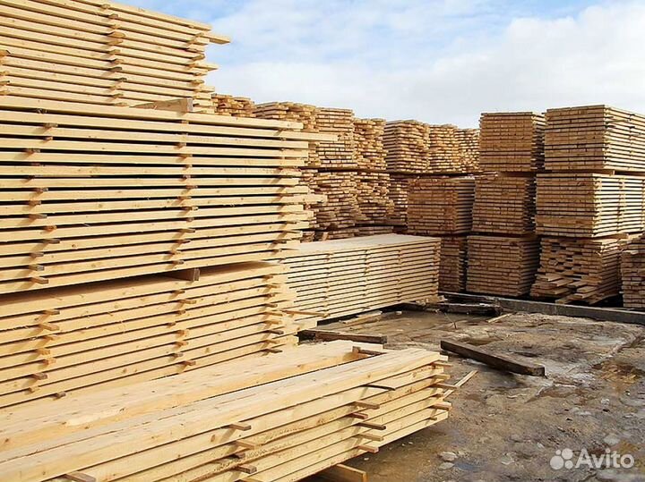 Доска паллетная пиломатериал в наличии 100*122