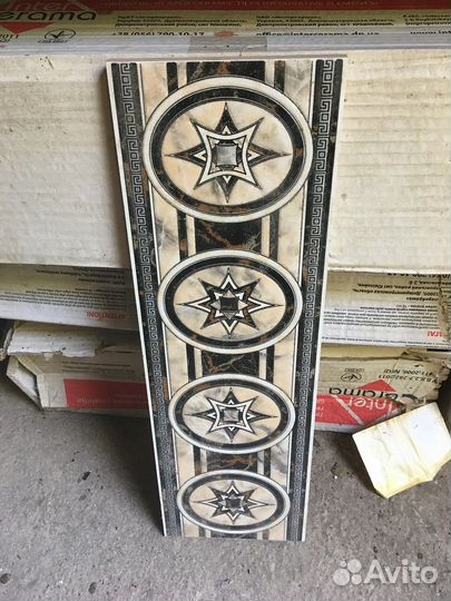 Керамические бордюры и вставки