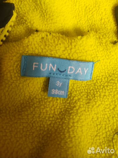 Парка детская FUN DAY с ушками