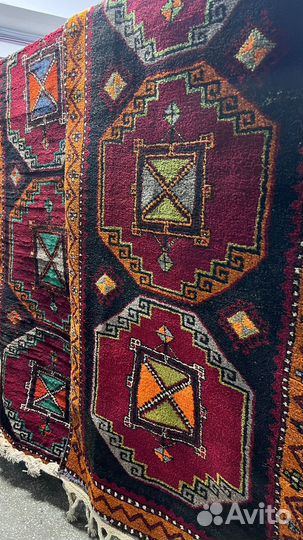 Ковер шерстяной ручной работы турецкий